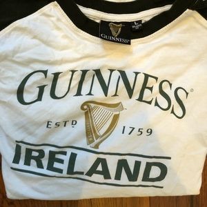 Guinness Long Sleeve Baseball Tee